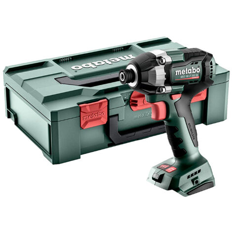 Metabo SSD 18 LT 200 BL 1/4in Impact Driver (602397840) - Bare Unit in MetaBOX 145