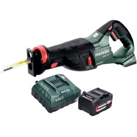 Metabo SSEP 18 LT Akku Säbelsäge 18 V 32 mm + 1x Akku 4,0 Ah + Ladegerät