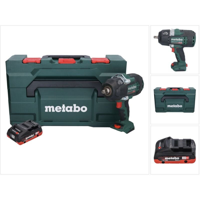 Image of Metabo - ssw 18 ltx 1450 bl 18 v 1450 Nm Avvitatore a impulsi senza spazzole + 1x batteria 4,0 Ah + x - senza caricatore