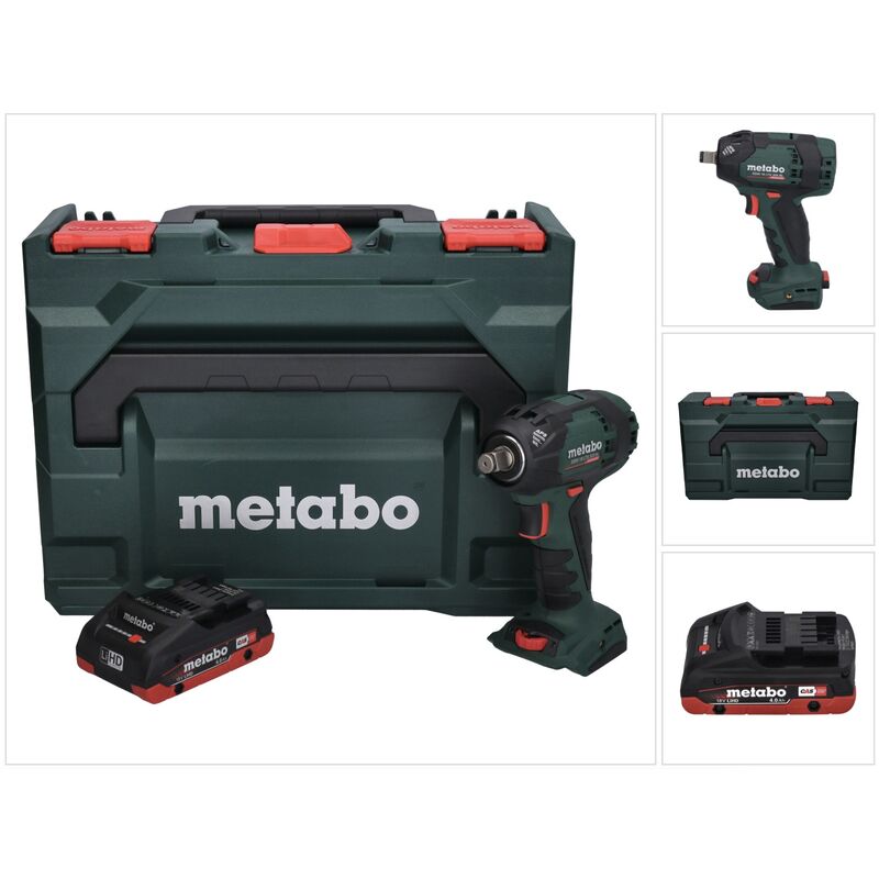Visseuse à chocs sans fil Metabo SSW 18 LTX 300 BL 300Nm Brushless Batterie 40Ah