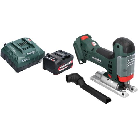 Metabo STA 18 LTX 100 Akku Stichsäge 18 V 100 mm Brushless + 1x Akku 4,0 Ah + Ladegerät
