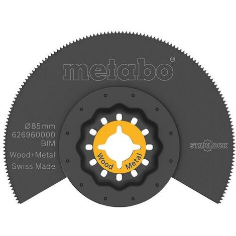 Metabo Starlock BIM Segment Saw Blade 85mm MPT626960