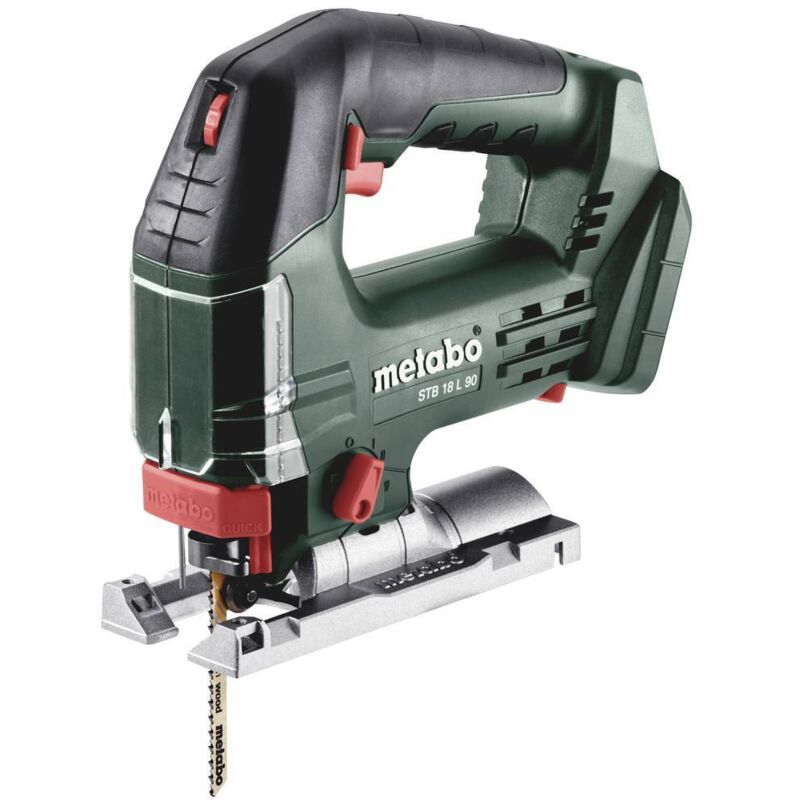 Metabo - stb 18 l 90 Scie sauteuse sans fil 601048840 brushless, + mallette, sans batterie, sans chargeur 18 v Nombre d'a
