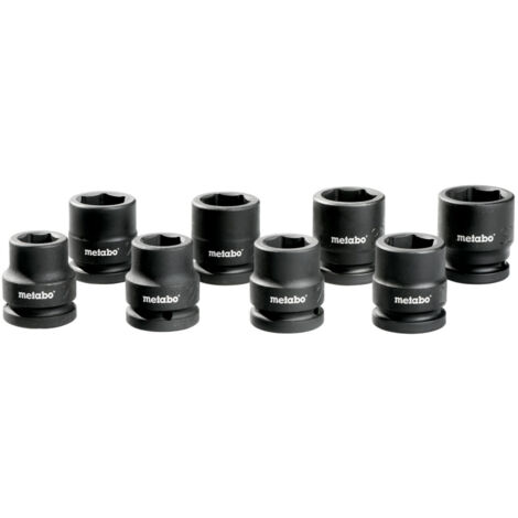 Metabo Steckschlüsselsatz 8-teilig für Schlagschrauber 3/4" (628834000)