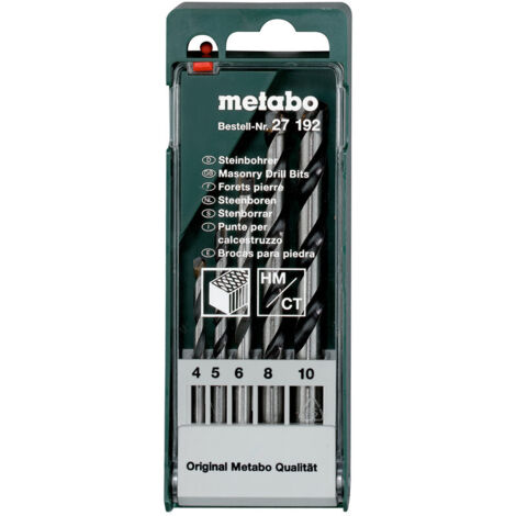 Metabo Steinbohrer-Kassette, 5-tlg.