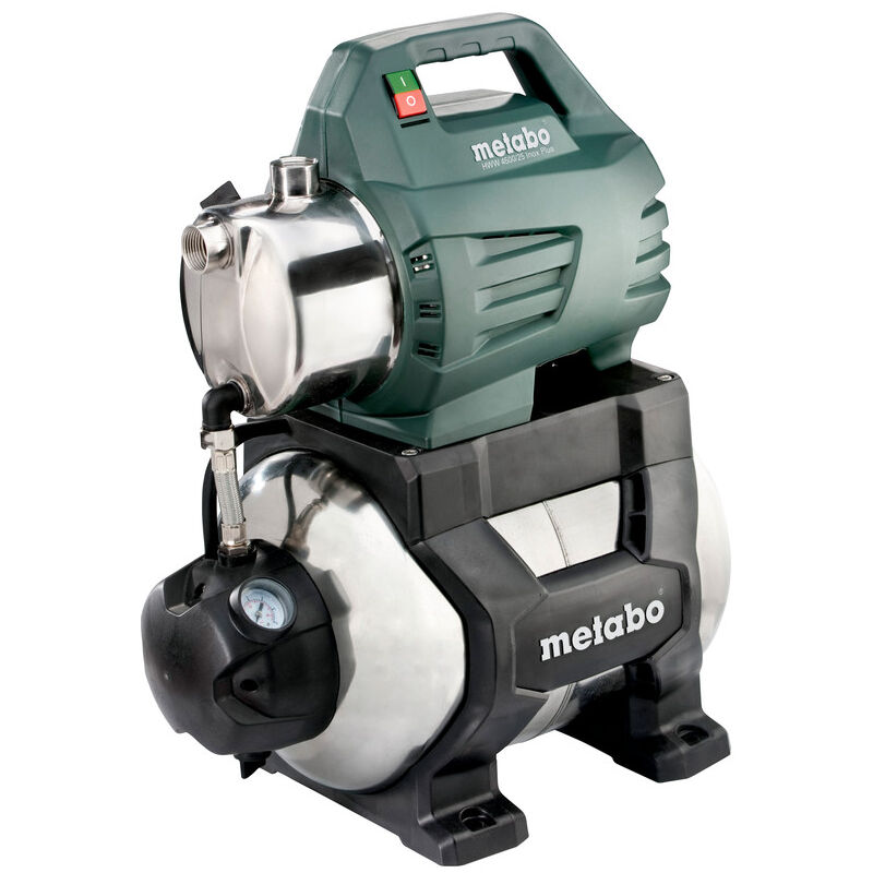 Metabo - Station d'eau domestique hww 4500/25 Inox Plus 600973000 dans le carton