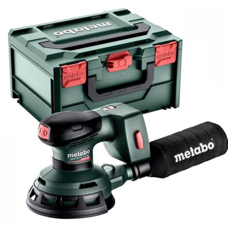 Metabo SXA 18 LTX 125 BL Brushless Random Orbital Sander With Metabox