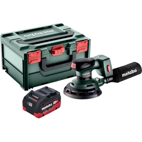 Metabo SXA 18 LTX 150 BL Akku Exzenterschleifer 18 V 150 mm Brushless + 1x LiHD Akku 5,5 Ah + metaBOX - ohne Ladegerät