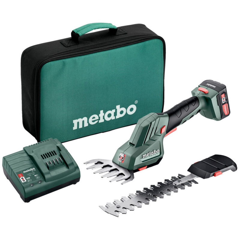 Metabo Sculpte-haie et Cisaille - POWERMAXX SGS 12 Q - 20 cm - 8 mm - 11.5 cm Vert - vue 4