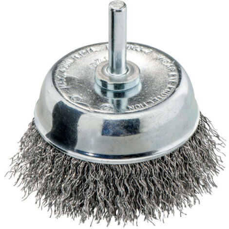 Metabo Topfbürste 50x0,3 mm/ 6 mm, Stahl gewellt
