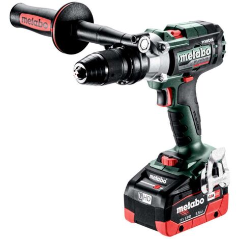 Metabo Trapano-avvitatore a percussione a batteria a 3 velocità SB 18 LTX-3 BL I Metal (603183660) metaBOX 145 L - 18V 2x5.5Ah LiHD + ASC 145