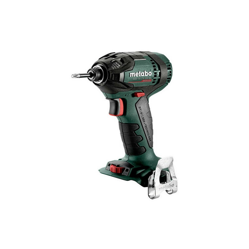 Metabo 602396840 SSD 18 LTX 200 BL Brushless Impact Driver 18V Bar...