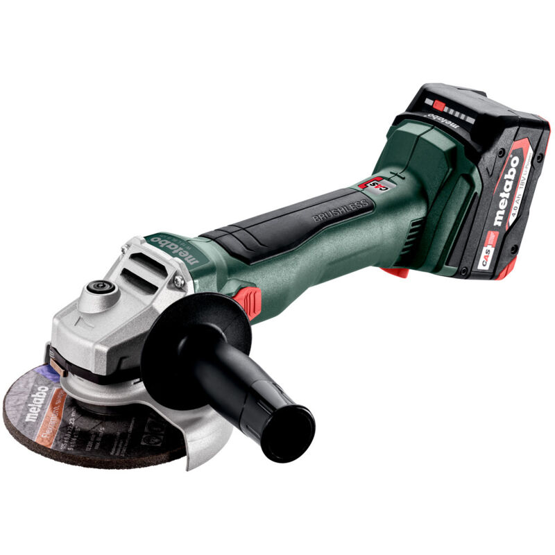 Metabo - meuleuse 602374510 18.0 v avec batterie sans fil 4.0 Ah
