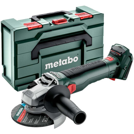 Metabo W 18 LT BL 11-125 5" Brushless Angle Grinder Body Only With MetaBOX