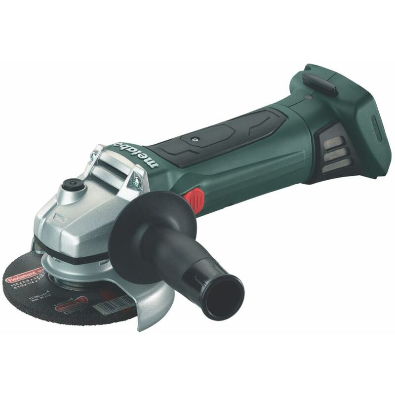 

Metabo Amoladora angular a batería W 18 LTX 125 Quick | sin batería sin cargador MetaLoc