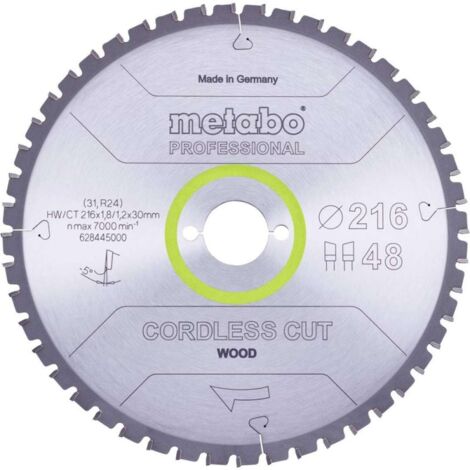Metabo werke GmbH 628444000 CordlessCutProf 216 x 30 28WZ 5°neg