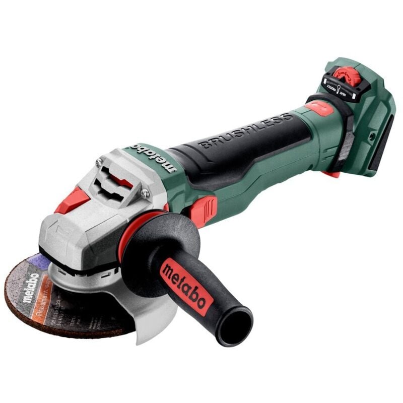 Wvb 18 ltx bl 15-125 Quick Meuleuse d'angle sans fil 18 v 125 mm ( 601731840 ) Brushless + x - sans batterie, sans chargeur - Metabo