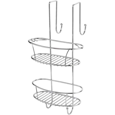 Metaform Cestello Doccia Spider in Acciaio Cromato 25x21x60 cm