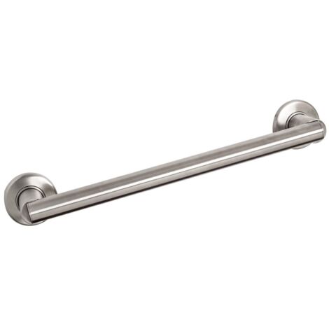 Metaform - Maniglione 45cm da parete Spazzolato in Acciaio Mod. Safe top