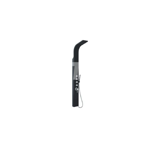 Metaform mod Danubio colonne de douche murale bain A  remous noir salle de bain
