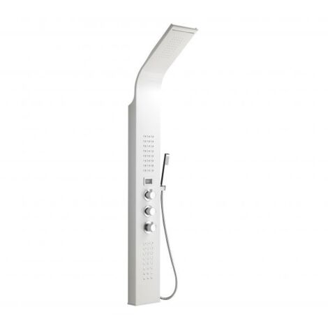 Metaform mod Nilo bianco parete colonna doccia idromassaggio bagno