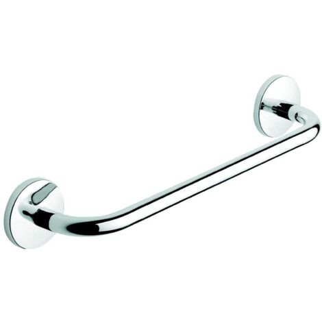 Metaform - Porta asciugamani 45cm da parete Cromo in Acciaio cromato Mod. One duo cromo