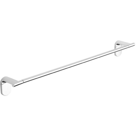 Metaform - Porta asciugamani 45cm da parete Cromo in Acciaio cromato Mod. Zero