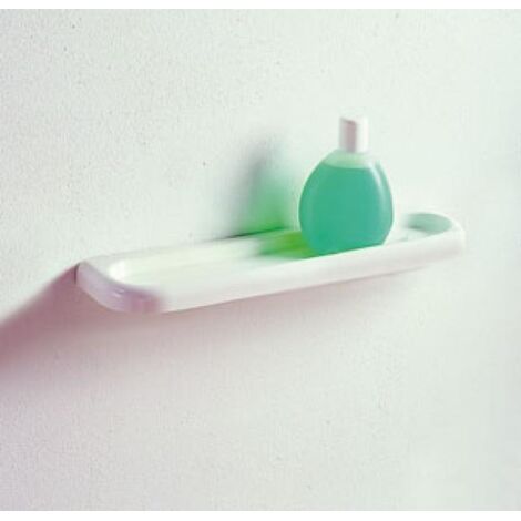 Metaform - Porta sapone porta spugna da parete Bianco in Termoindurente e ABS Mod. Linea