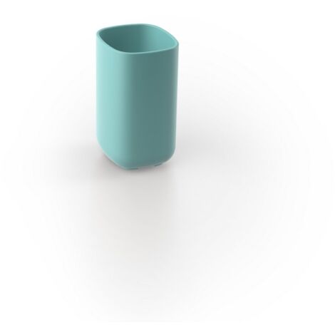 Metaform - Porta spazzolini da appoggio Turchese in Resine Termoplastiche Mod. Pod