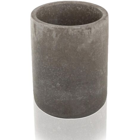 METAFORM - PORTA SPAZZOLINI DA APPOGGIOSERIE PIEDRA GRIGIO