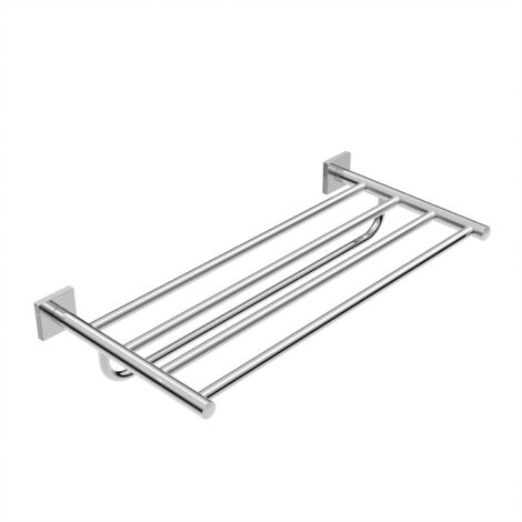 Metaform - Porta teli da parete Cromo in Ottone cromato Mod. Suite