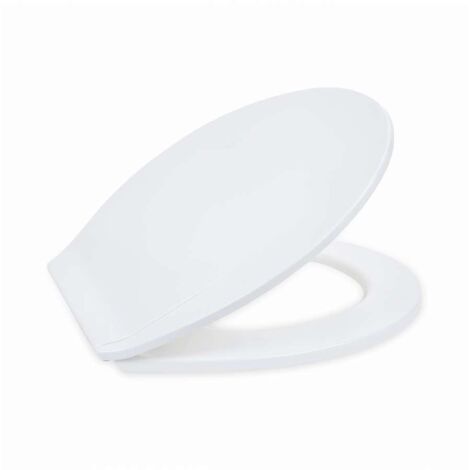 Metaform Sedile WC Uno in Resina Termoplastica Bianco - Fissaggio Facile