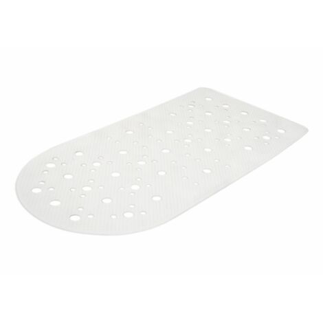 Metaform - Tappeto Antiscivolo vasca  Bianco in PVC atossico Mod. Geco