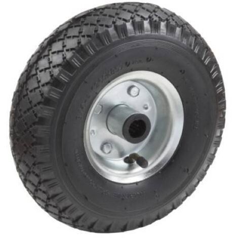 Metafranc Luftrad Ø 260 mm - Stahl-Felge - Typ 3.00 - 4 - 200 kg Tragkraft - Rollenlager