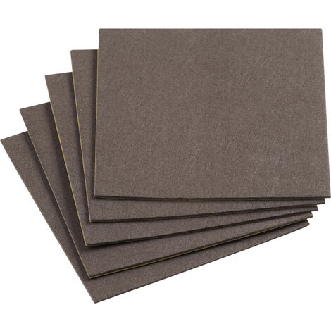 Metafranc WU0645526 Filzgleiter quadratisch, selbstklebend Braun (L x B) 200 mm x 200 mm 1 Set