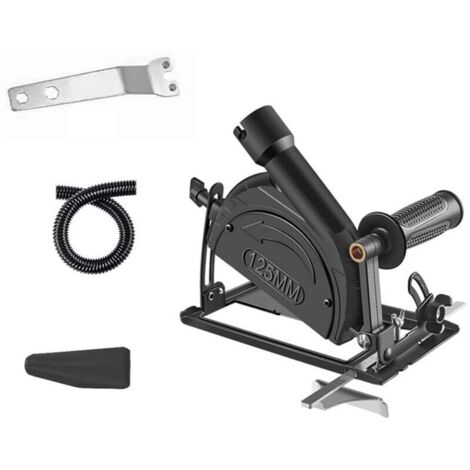 Metal Angle Grinder Stand, 45° Adjustable Grinder Stand, Cutting Machine Shield Cover for Ordinary DIY Projects (1 × stand)