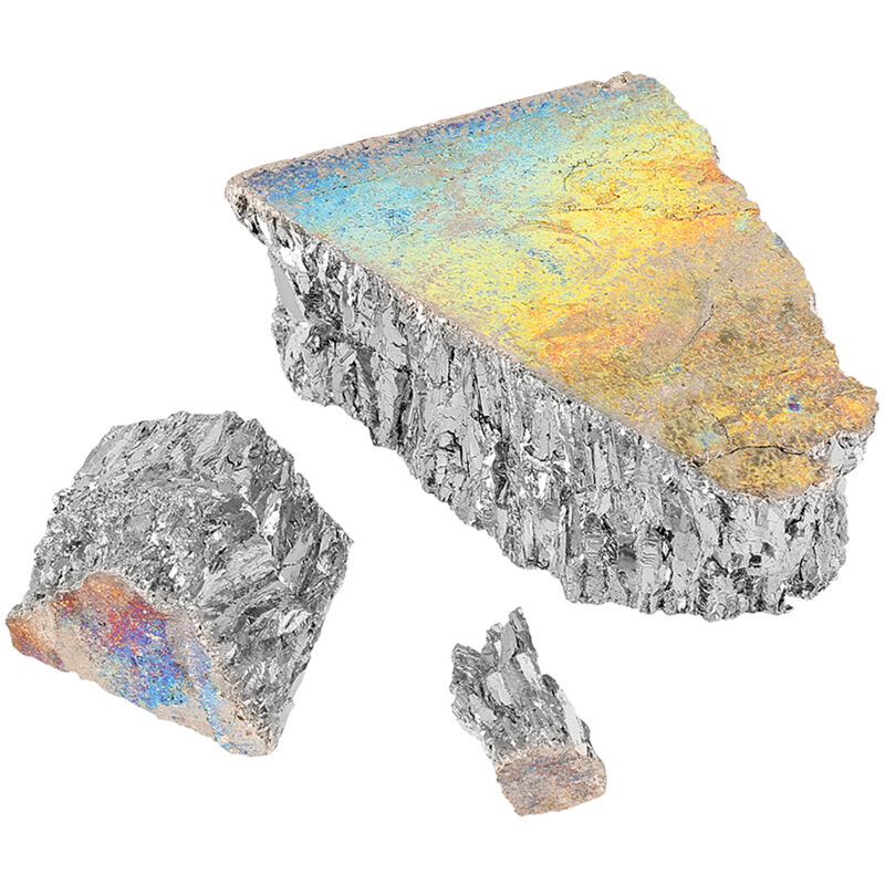 Métal Bismuth 1Kg 1000G Bismuth Metal Bar 99,99% Pure Crystal Geodes pour la Fabrication de Leurres de Pêche en