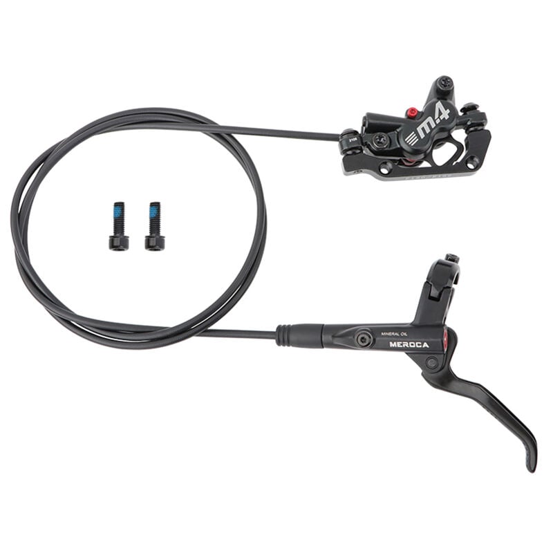 Étrier de frein arrière à disque hydraulique VTT avec 4 pistons hydrauliques et système de freinage bidirectionnel 22,2 mm Kit de levier de frein