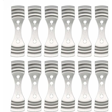 Metal Candle Wick Centering Device Set of 12 Pcs Stainless Steel Candle Core Holder for DIY Candle Making