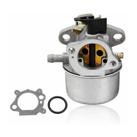 CYSLMUK Metal Carburetor with Rubber Ring for Briggs and Stratton Quantum 498965 Engine.