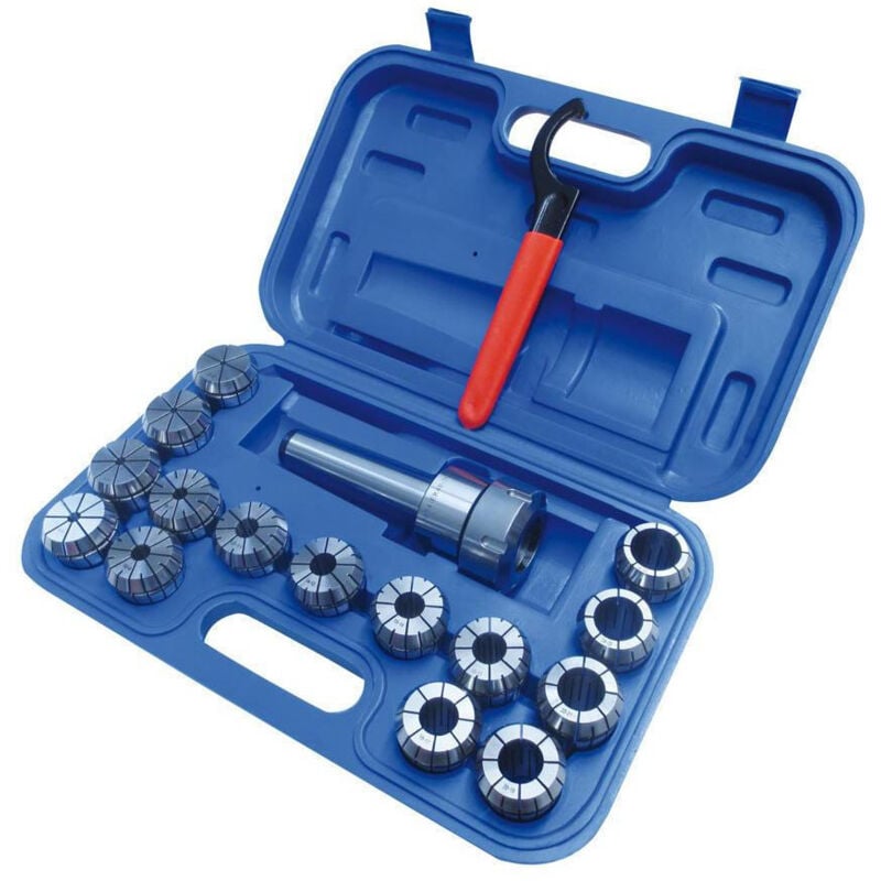 Metal cutter collet holder set er40 iso40 cm3 3-25mm Holzmann szsmk3er40