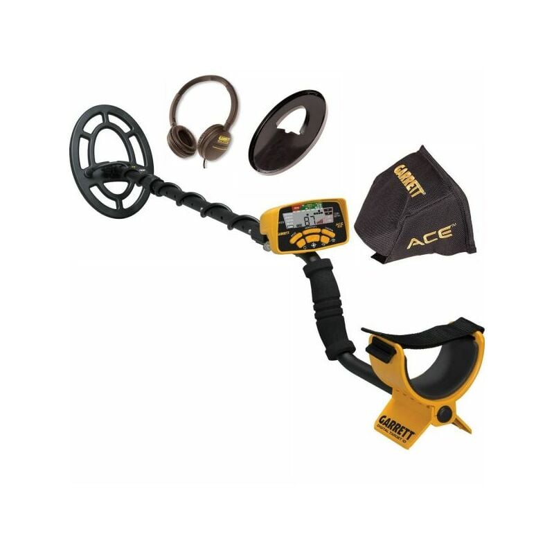 Image of Metal Detector 8Khz 7x10 Targhet id Pintpoint - ace 300i (Start pack) 1141450 - Garrett