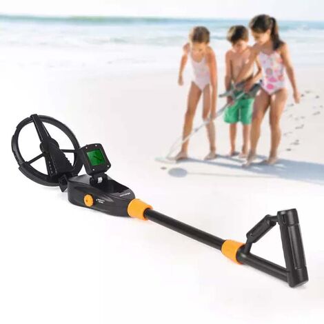 Metal Detector for Kids, Adjustable Detecting Depth, Lightweight Metal Detector with LCD Display and Waterproof Search Coil for Kids and Adults