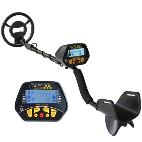 Metal Detector MD-3028 Metal Detector Metal Detector professionale, utilizzato per il rilevamento e il recupero di condotte e ferro a lunga distanza (MD3028 Giallo)