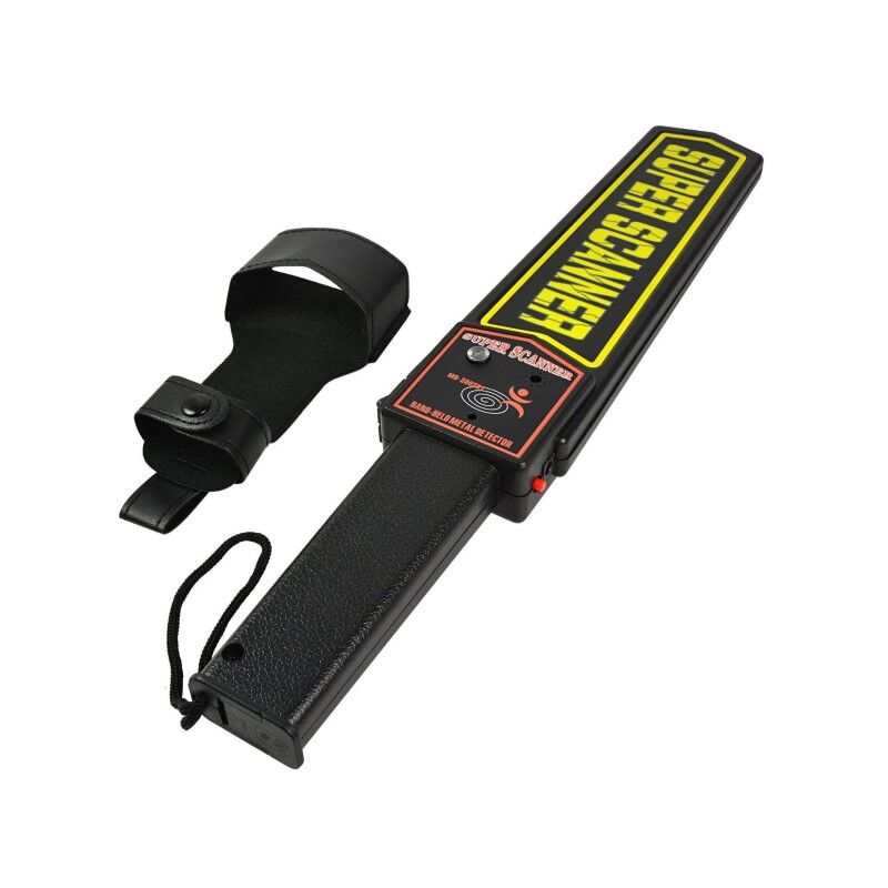 Image of Trade Shop Traesio - Trade Shop - Metal Detector Professionale Manuale Rilevatore Di Metalli Led Scanner Portatile