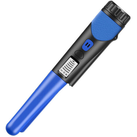 Metal detector Treasure Detector con schermo LCD (blu)