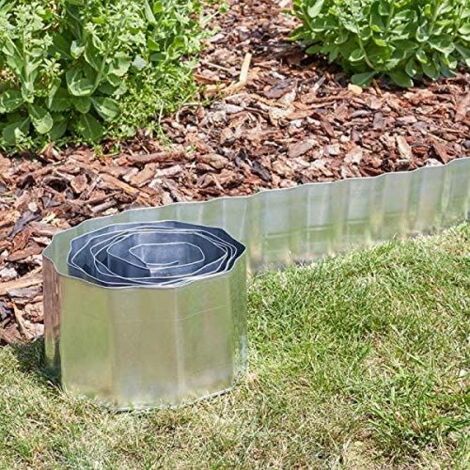 Metal Garden Border Edging (15cm x 3m)