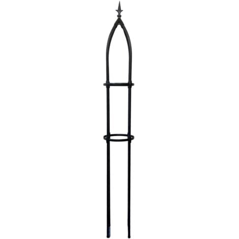 Metal Garden Obelisk Support Trellis Frame for Climbing Plants & Flowers 170cm H (Pack of 1)