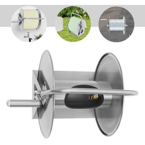 Metal Hose Reel, Essential Garden Accessory for Neat Hose Storage