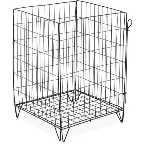 Metal mesh compost bin